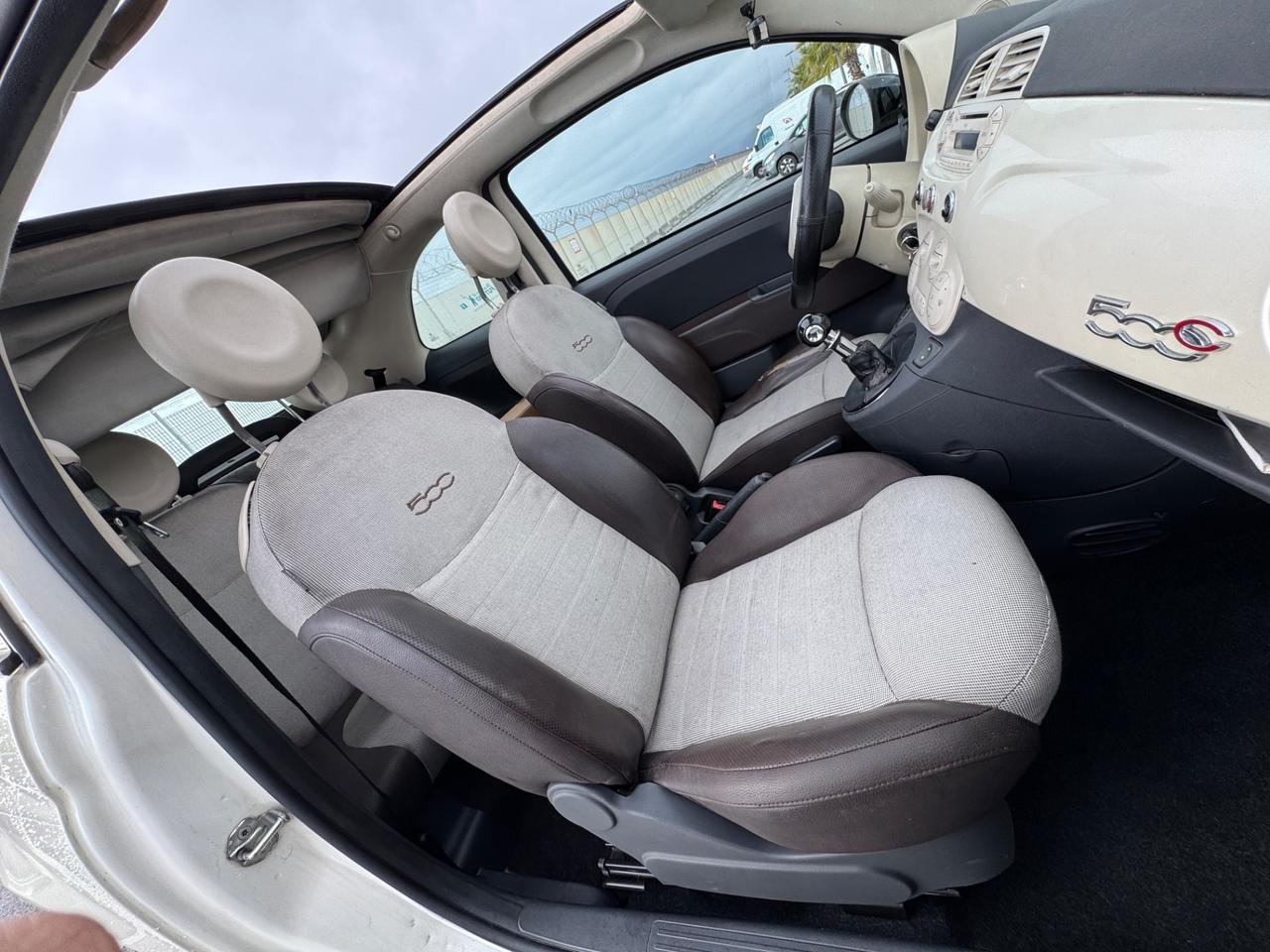 FIAT 500C 1.4 BENZINA 100CV GPL 2010 BIANCO PERLA