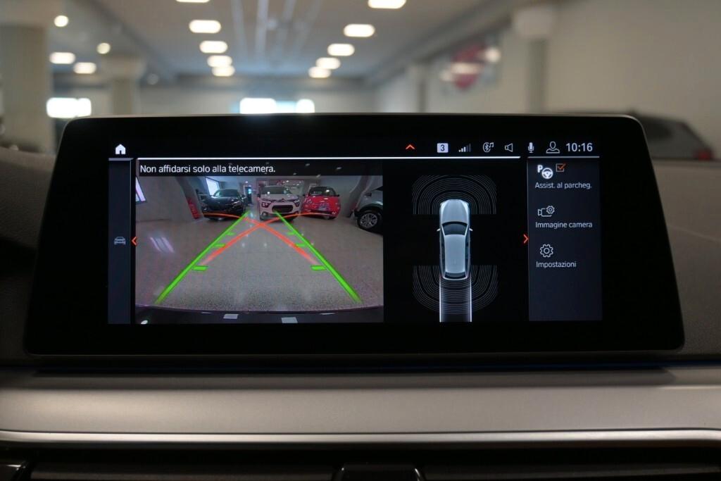 BMW 518D TOURING 150CV STEPTRONIC BUSINESS ADVANTAGE ( ADAPTIVE CRUISE - FARI LED - AMBIENT LIGHT - TETTO PANORAMICO APR. - NAVI - CARPLAY - PELLE - PARK ASSISTANT - TELECAMERA POST. )