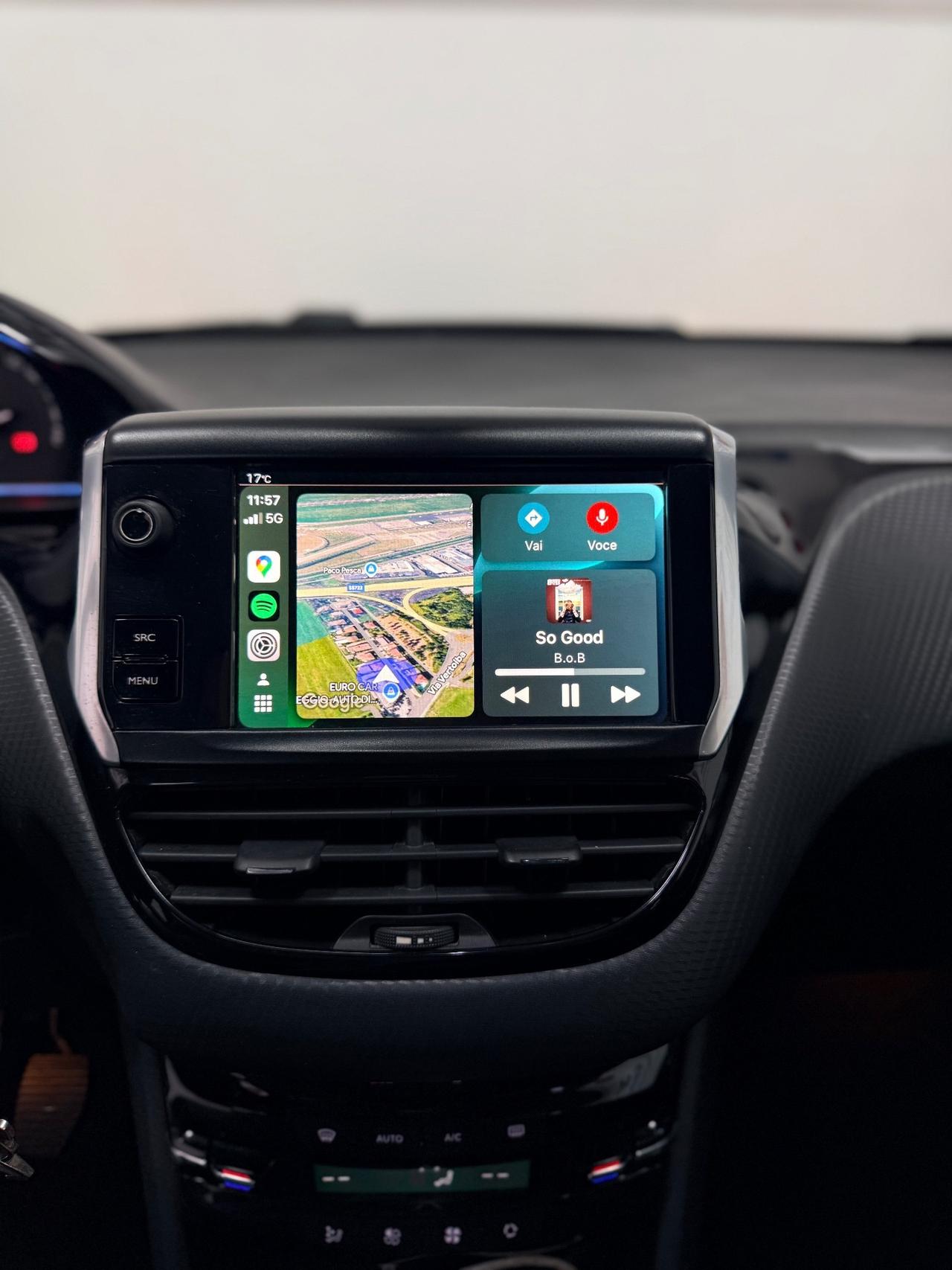 Peugeot 2008 BHDi 100 CV Black Matt 11/2018 Euro 6B Neopatentati