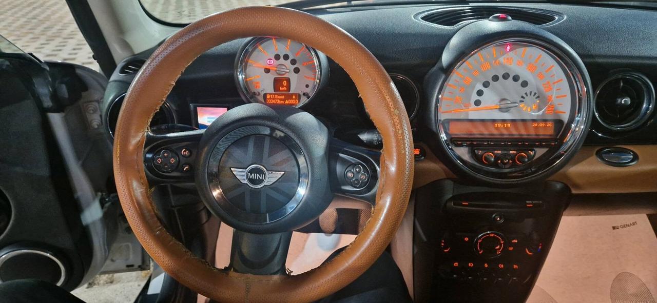 Mini Cooper D Coupe 1.6 DIESEL 110CV 07/2011 KM 220000 ITALIANA