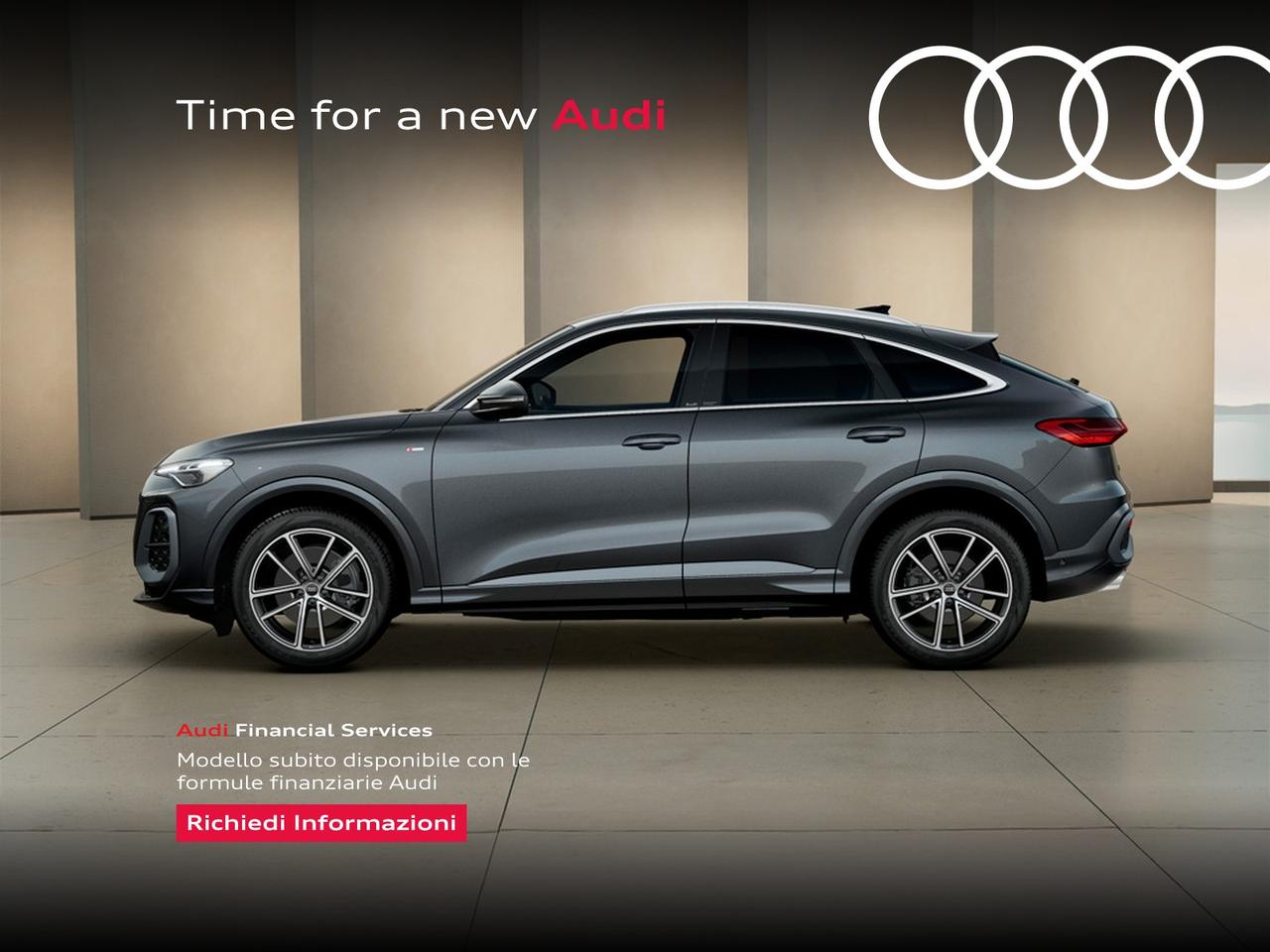 Audi Q5 sportback 2.0 tdi mhev+ s line edition quattro 204cv s-tronic