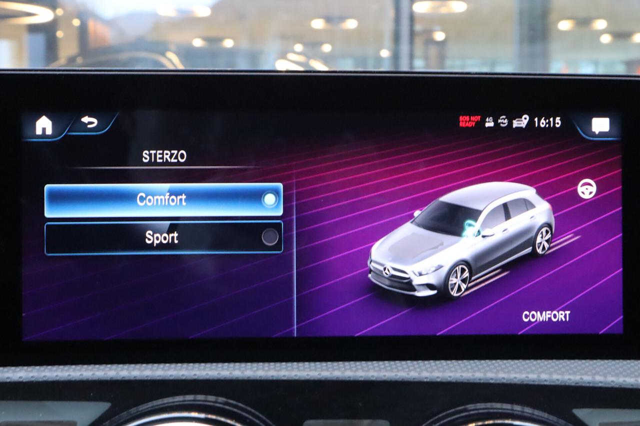 Mercedes-benz A 180 Mercedes A 180 d 2.0D SPORT AUTOMATIC LED DIGITAL DISPLAY MBUX CAMERA ANCHE GUIDABILE DA NEOPATENTAT