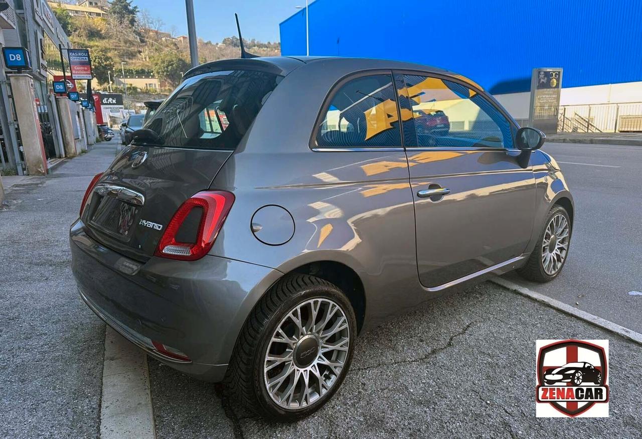 Fiat 500 1.0 Hybrid Star Interni in Pelle TOP GAMMA Car Play Cerchi Lega 16
