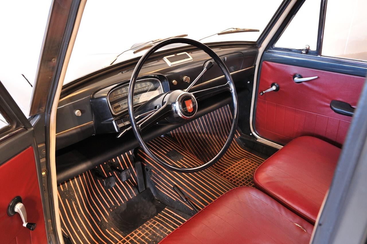 Fiat 1100 D ASI CRS sanissima motore revisionato