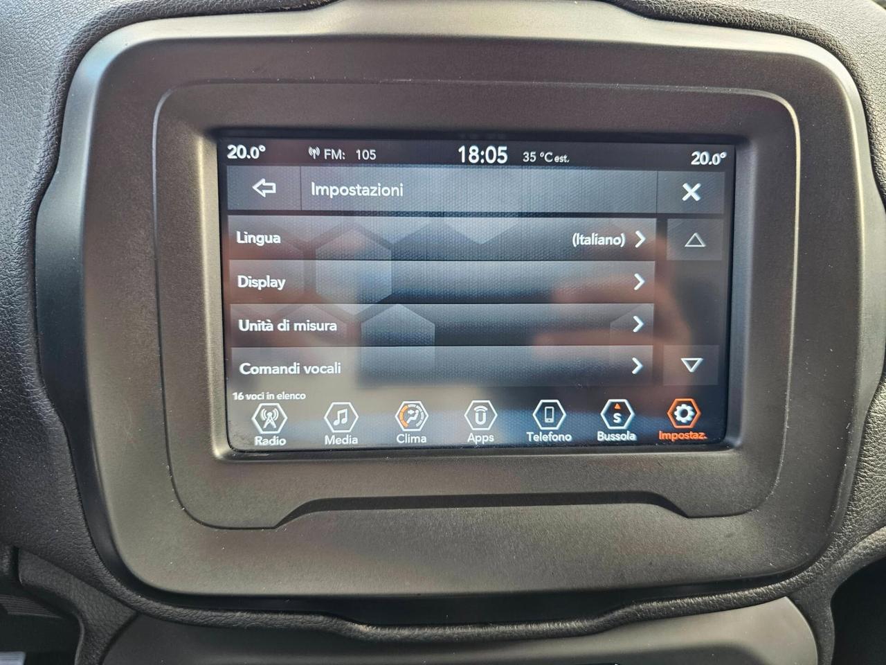 JEEP RENEGADE 1.6 MJT 120CV LIMITED PERFETTA