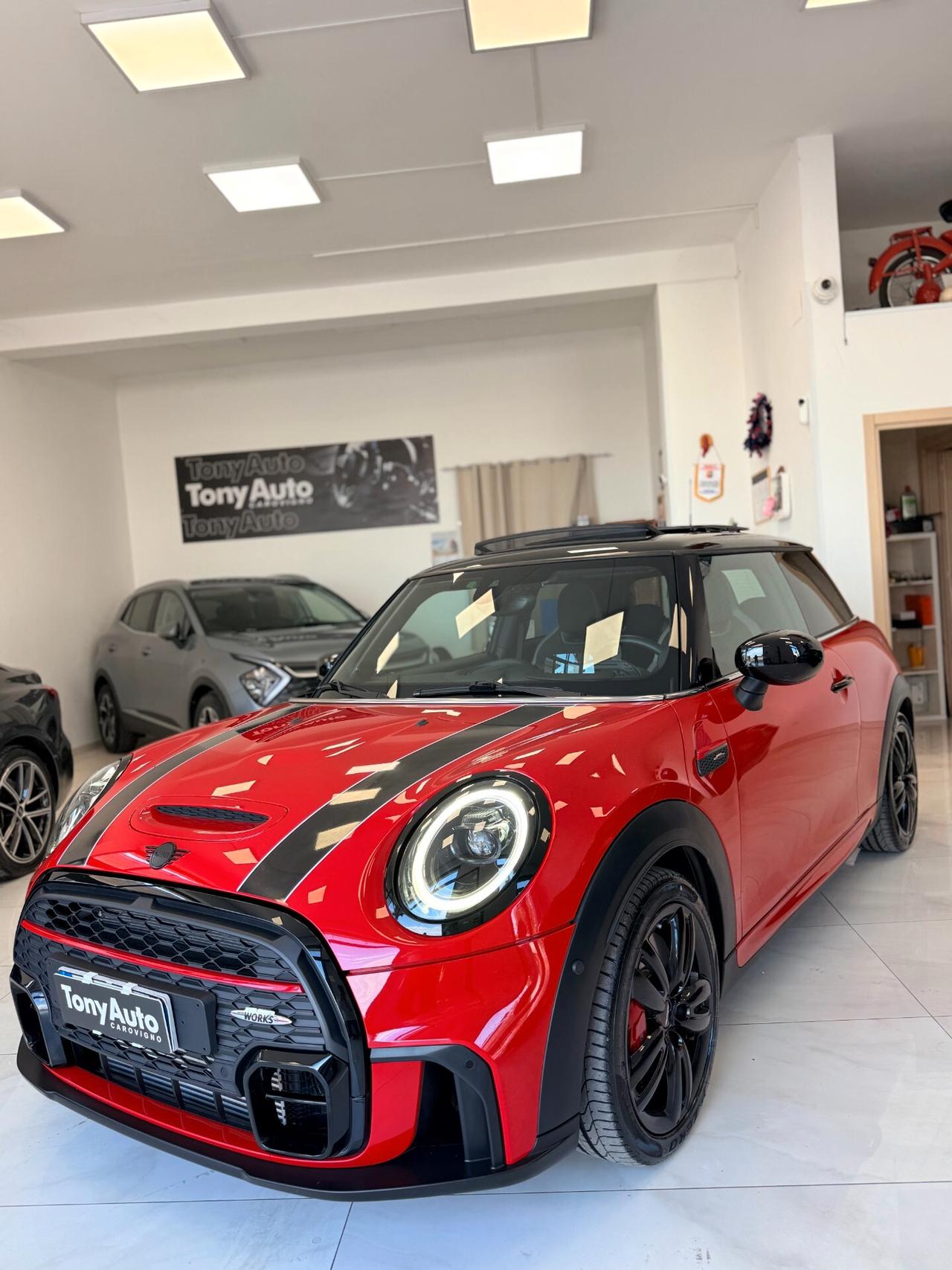 Mini 2.0 John Cooper Works Anniversary Edition TETTO APRIBILE,LUCI SOFFUSE,TELECAMERA,APPLE CARPLAY