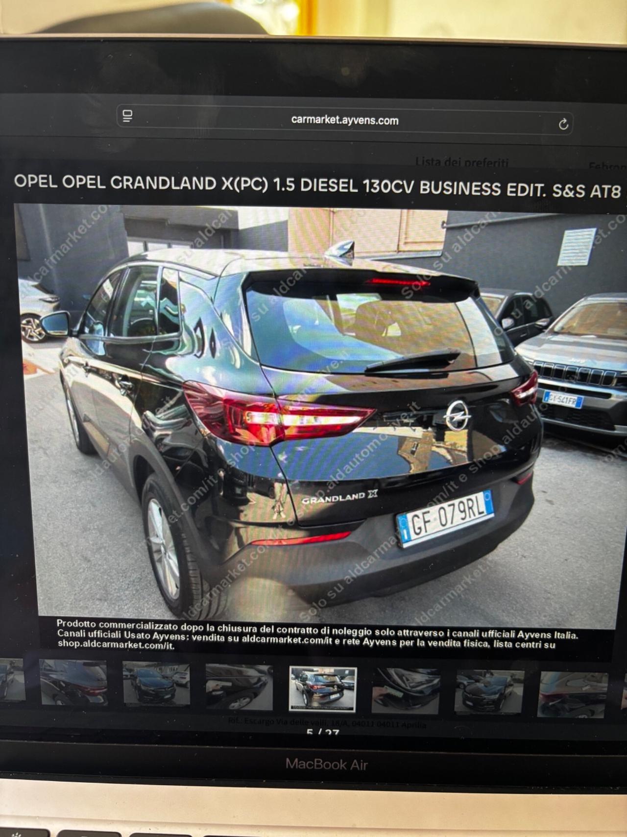 Opel Grandland 5 ANNI DI GARANZIA