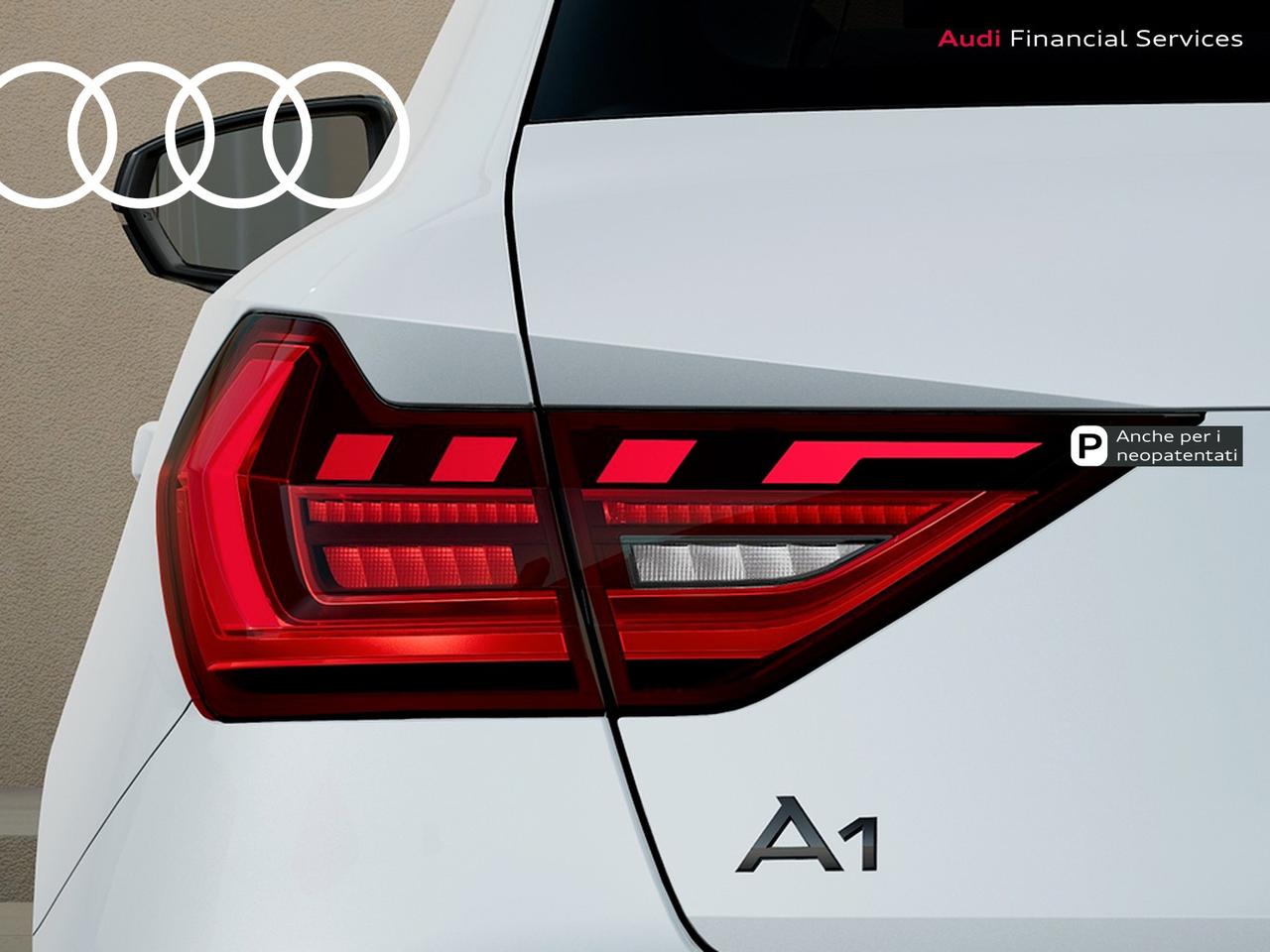 Audi A1 sportback 35 1.5 tfsi identity black s-tronic