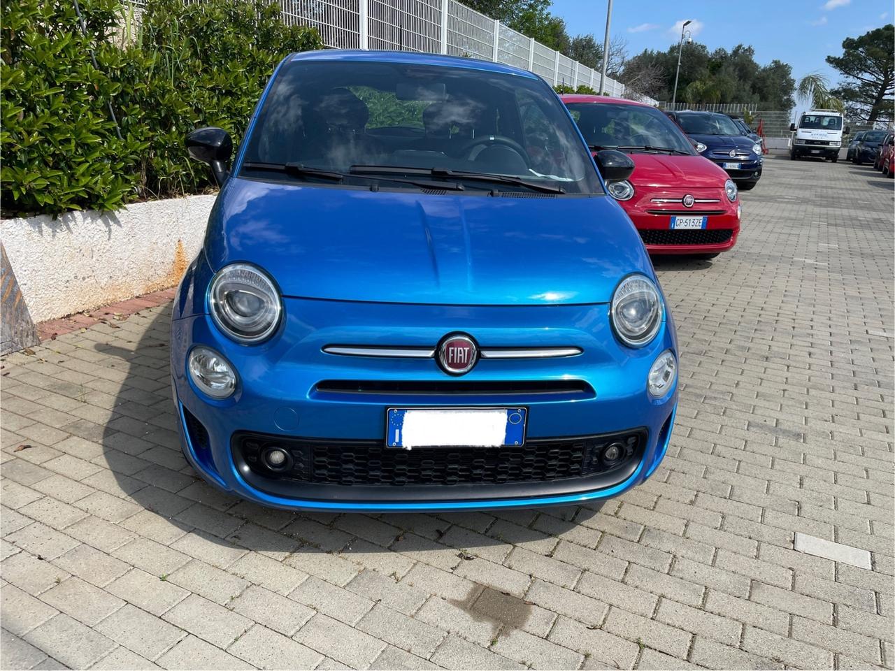 Fiat 500 30000km 1.0 Hybrid Connect-sport led-navigatore-cielo nero