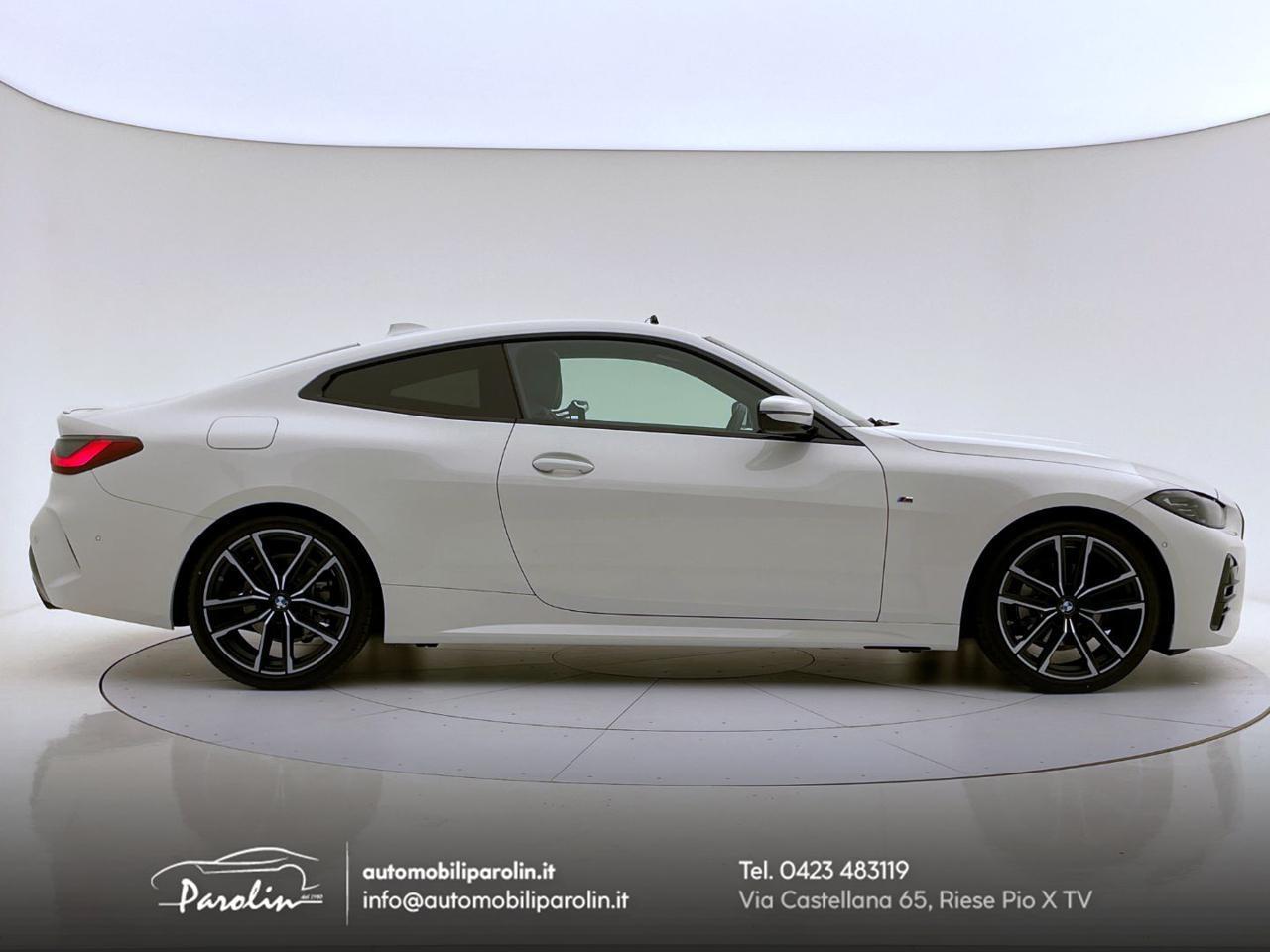 BMW 420 d 48V Coupé Msport Tetto-Spoiler M-Black pack-19''