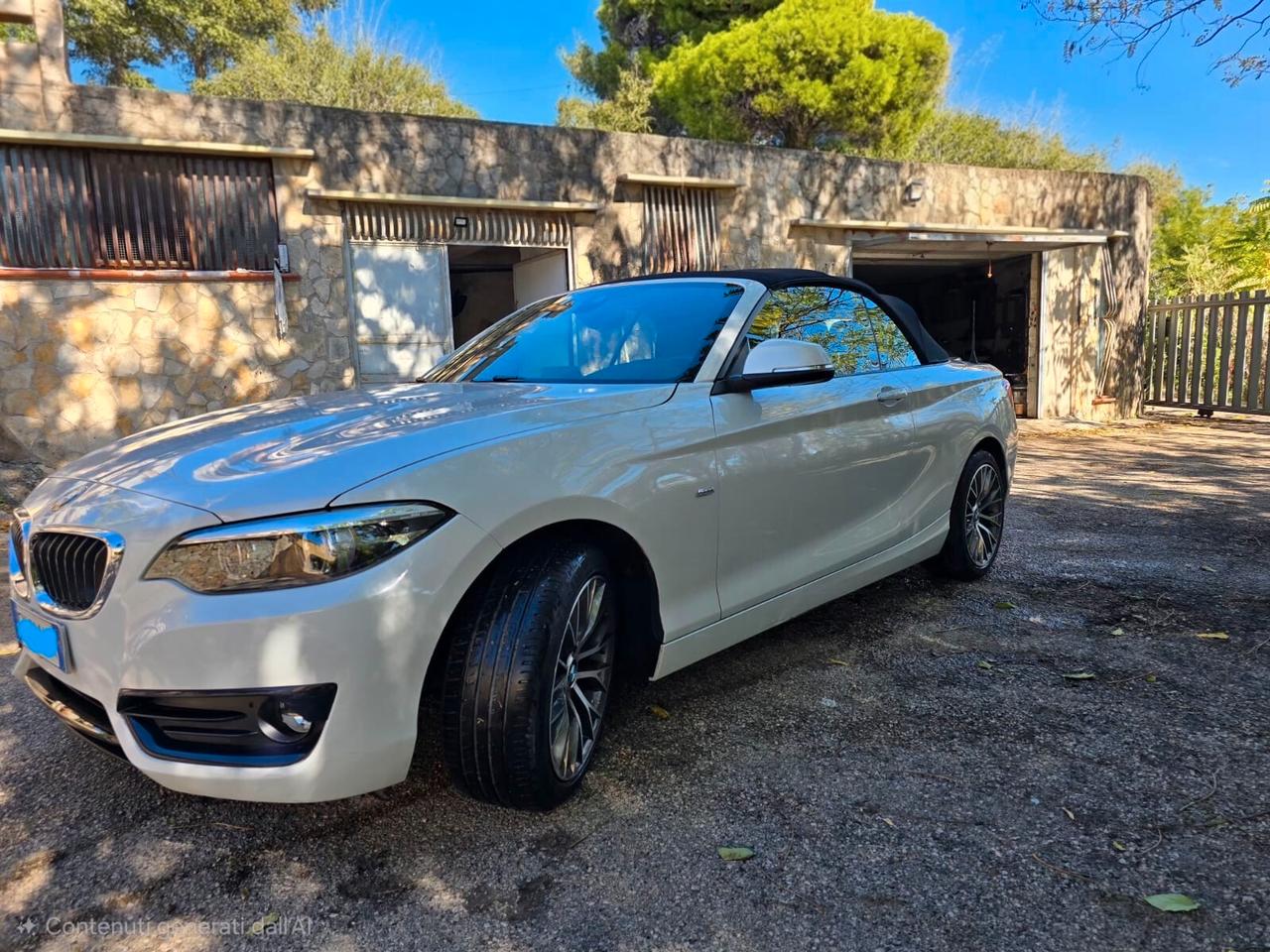 Bmw 218 218d Cabrio Sport