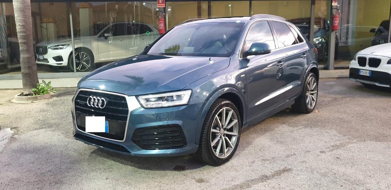 Audi Q3 2.0 TDI 150 CV quattro S LINE CON TETTO PANORAMICO