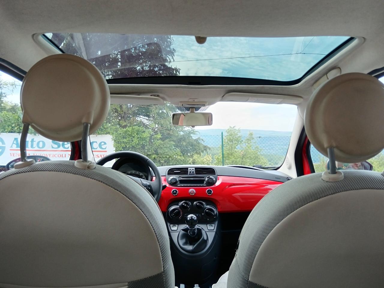 Fiat 500 1.3 MJT 75CV TETTO PANORAMICO