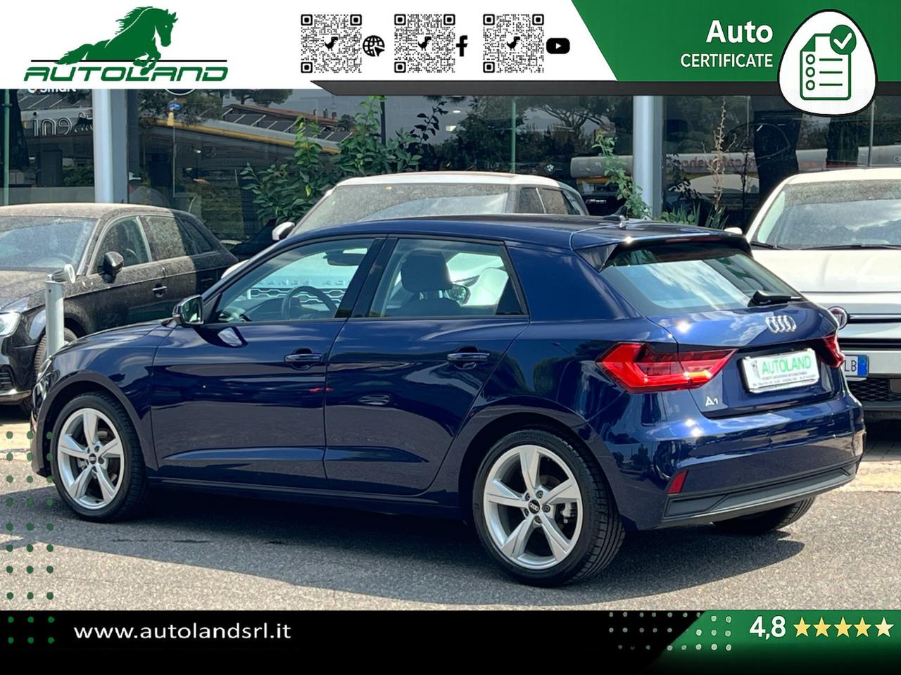 Audi A1 Sportback 30 1.0 tfsi Admired 110cv