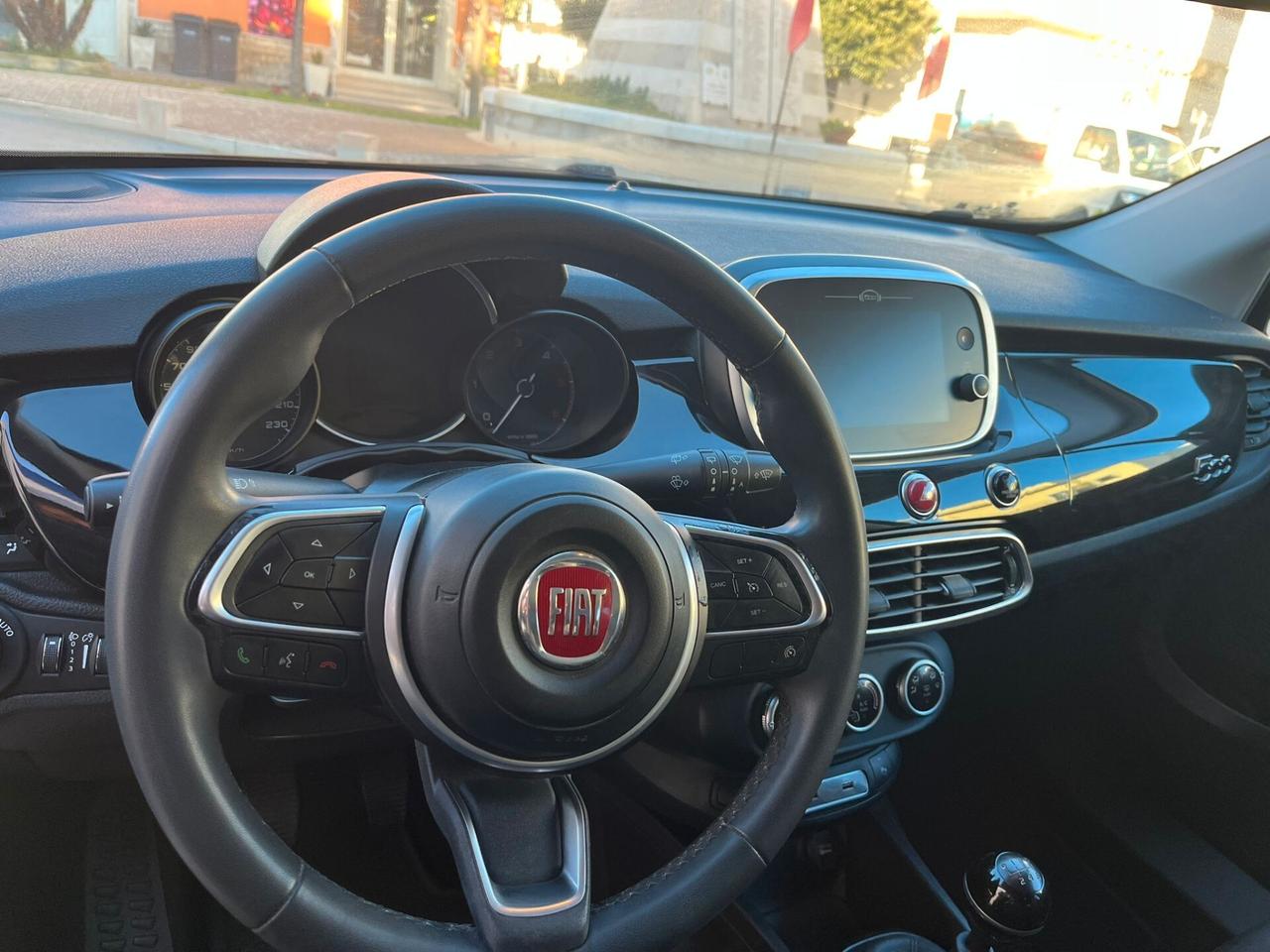 FIAT 500X 1.6 MJT 120CV 92000KM SETT 2020 PELLE PERFETTA