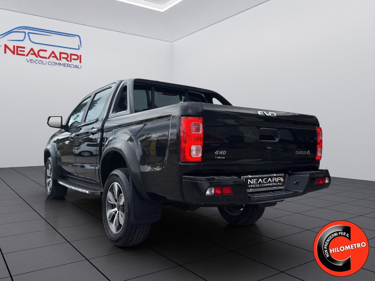 Evo Cross4 2.0 TURBO DIESEL (4WD-4X4)136 CV DOPPIA CABINA CASSONE N1 AUTOCARRO 5 POSTI-DIURNI LEED-