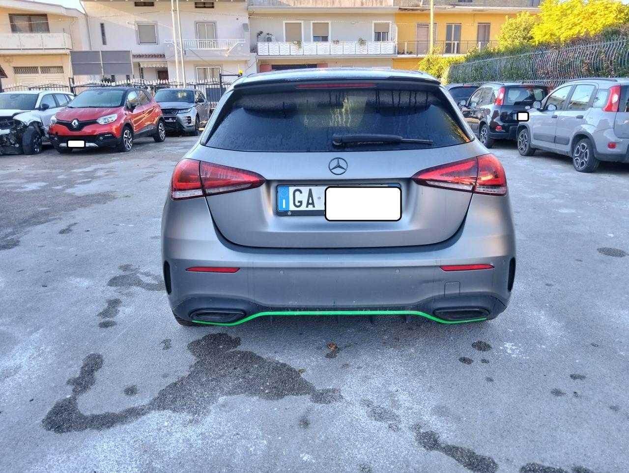 Mercedes-benz A 160d "AMG" 2020 SINISTRATA