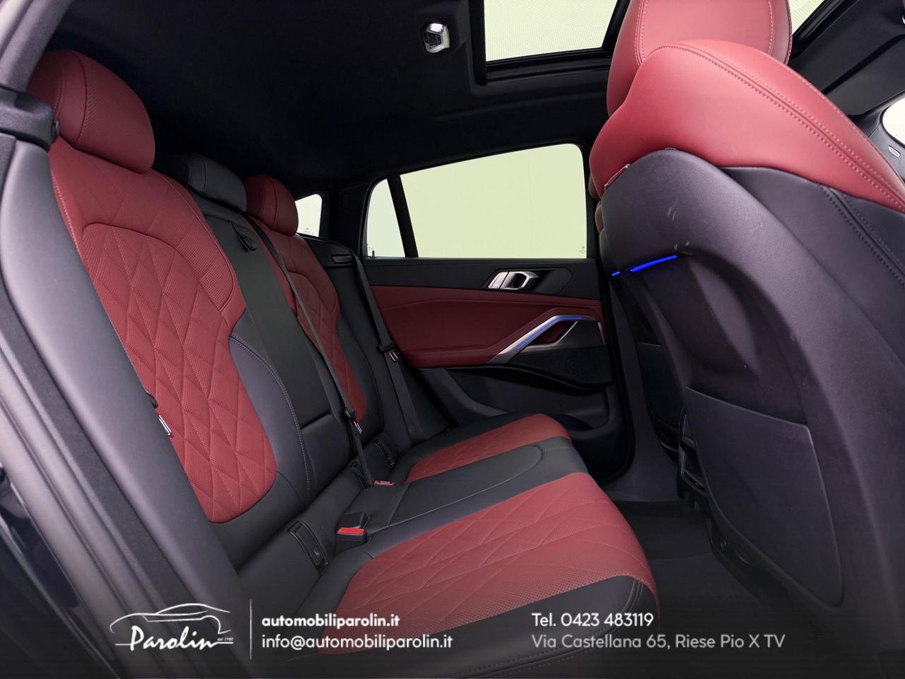 BMW X6 xDrive40d mhev 48V Msport Tetto-360°-21''