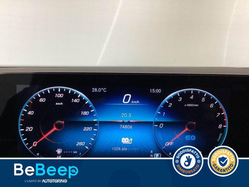 Mercedes-Benz Classe A A 250 E PHEV (EQ-POWER) SPORT AUTO