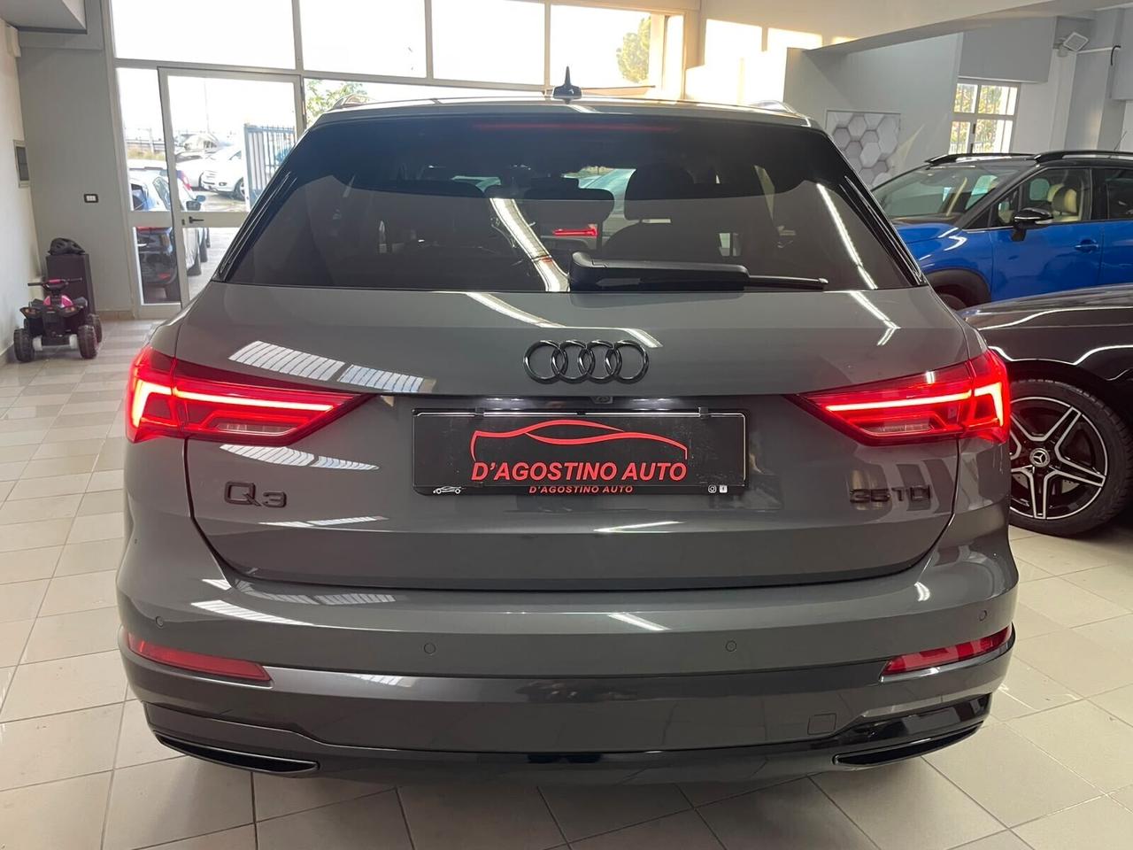 Audi Q3 35 TDI S tronic line edition Identity Black Tetto Apribile