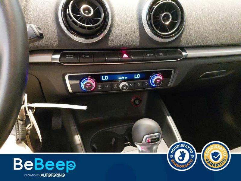 Audi A3 SPORTBACK 1.6 TDI BUSINESS 110CV S-TRONIC E6