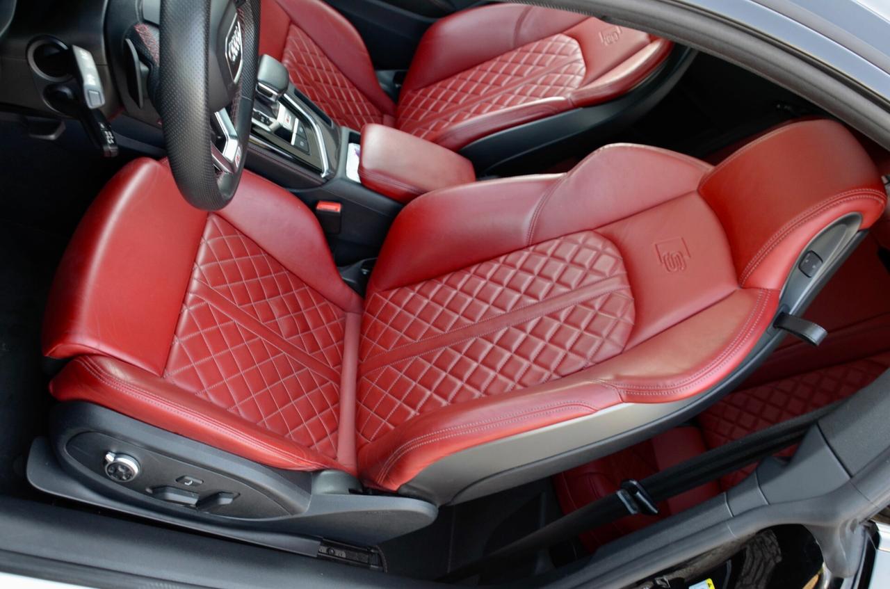AUDI S5 COUPE 3.0 TDI MHEV QUATTRO 347cv TIPTRONIC, UFF ITALIANA, SERVICE AUDI, TETTO, MATRIX, BLACK PACK, INSERTI IN CARBONIO, 20", PERMUTE