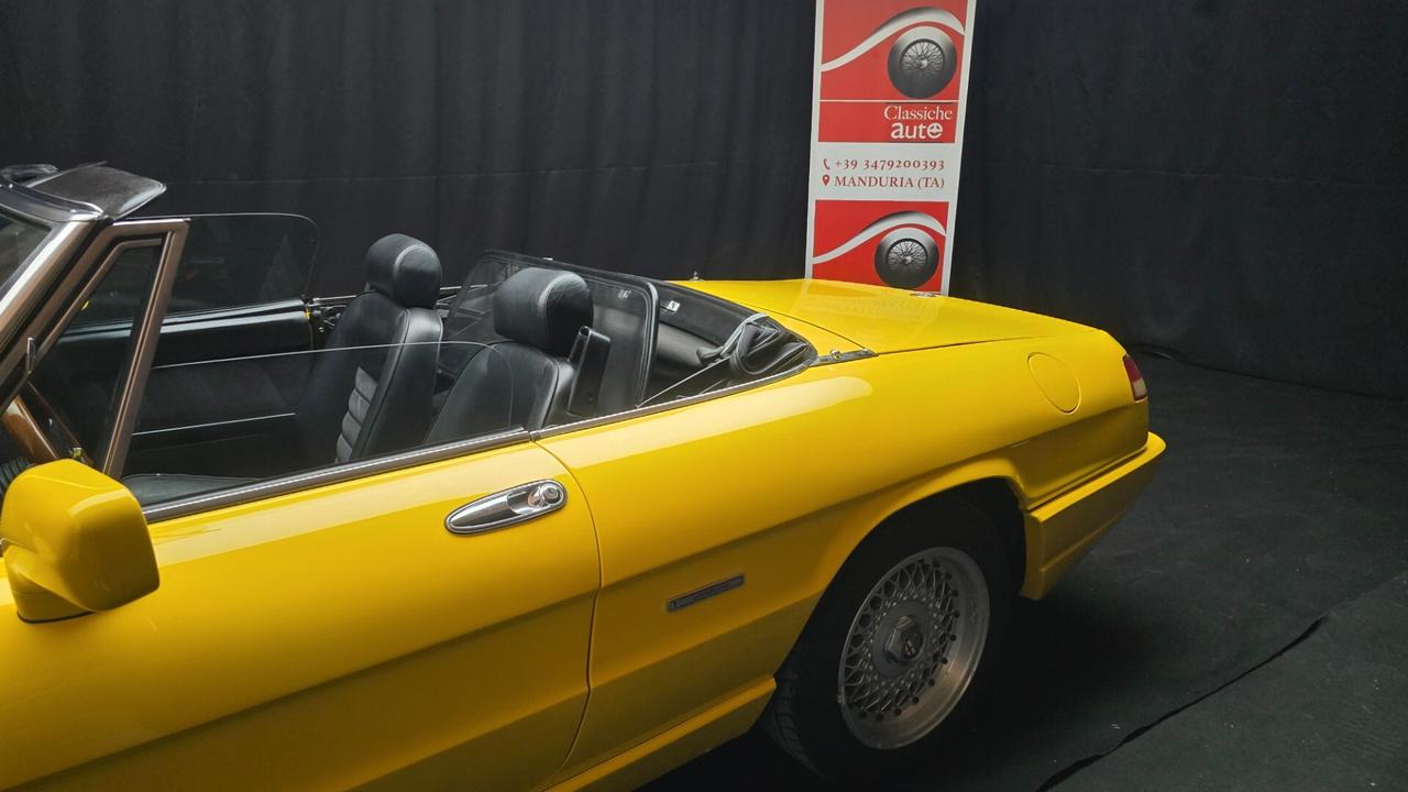 Alfa Romeo Spider certif. ASI con C.R.S