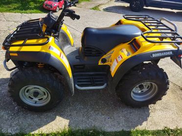 Bombarder quad Traxter 500 4x4 ridotte retro