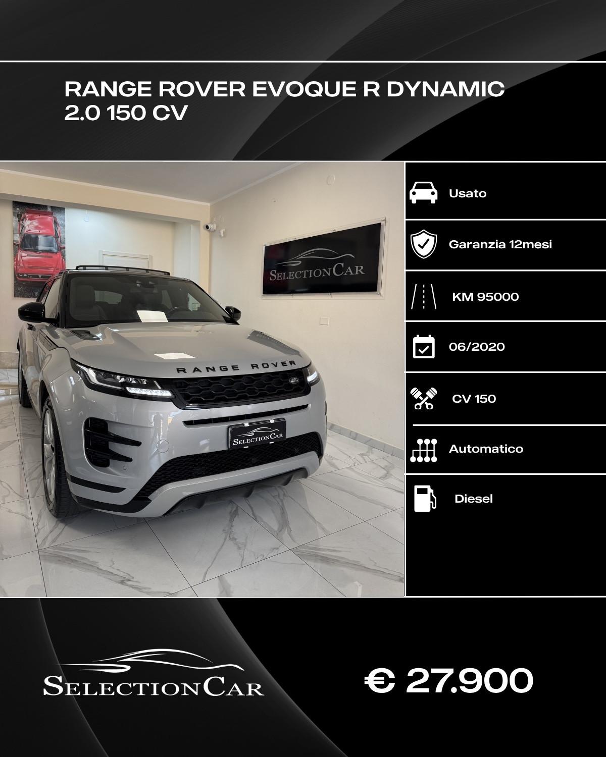 Land Rover Range Evoque 2.0D I4-L.Flw 150 CV R-Dynamic S