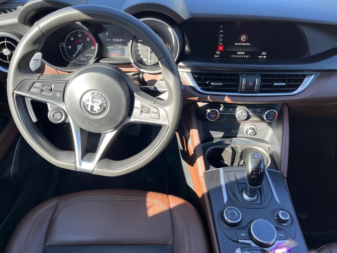 Alfa Romeo Stelvio 2.2 mjt camb aut-km 119000-2018