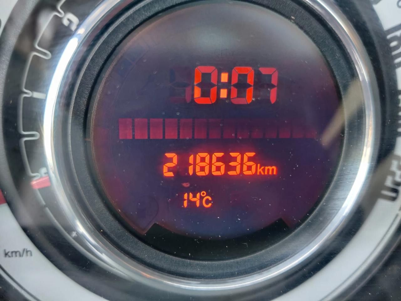 Fiat 500 1.2 benzina tetto panoramico