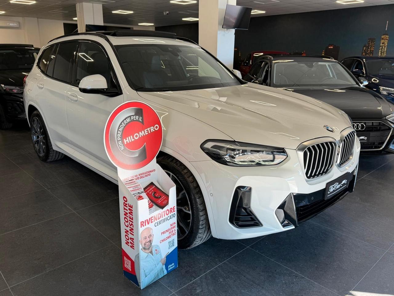 BMW X3 20D M-SPORT X-DRIVE MHEV 48V 190CV TETTO PELLE NAVI ANNO 2022