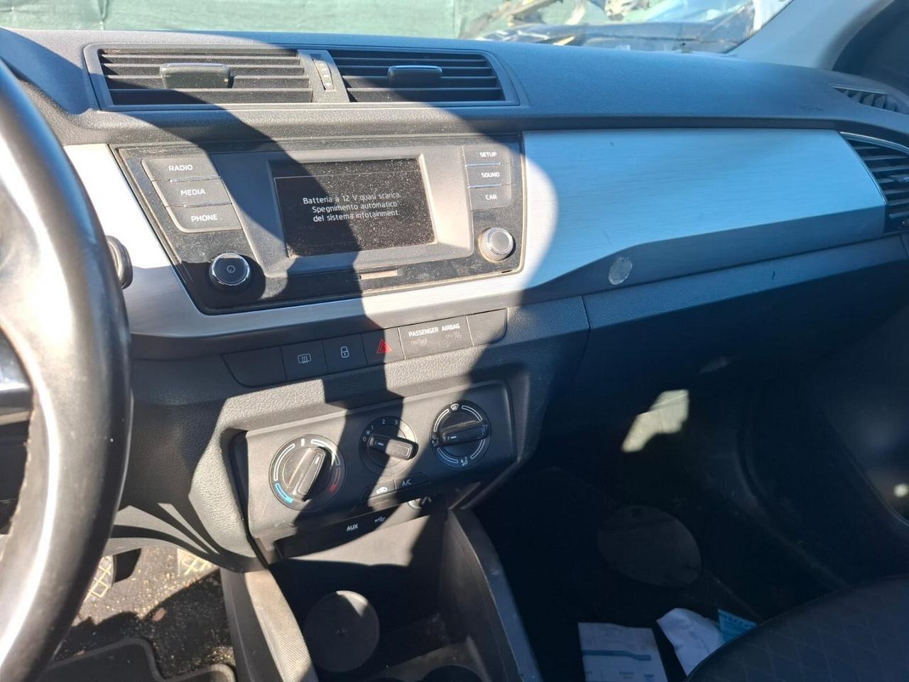 SKODA FABIA 2017 INCIDENTATA MARCIANTE