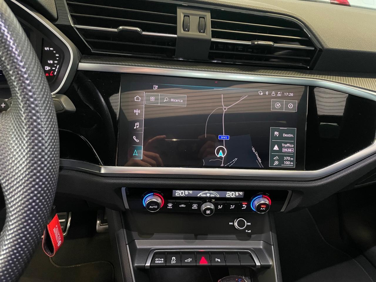 Audi Q3 Sportback 45 TFSI e S tronic Line Black Tetto
