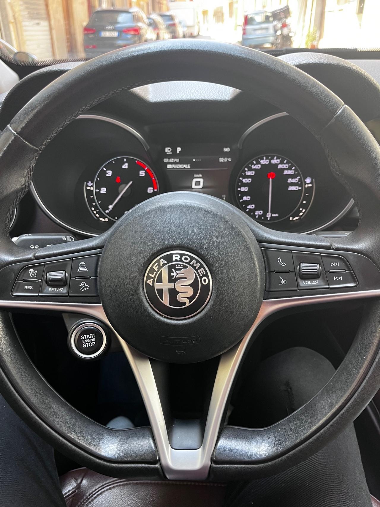 Alfa Romeo Stelvio Q4 2.2 tdi 210cv Full Tabacco