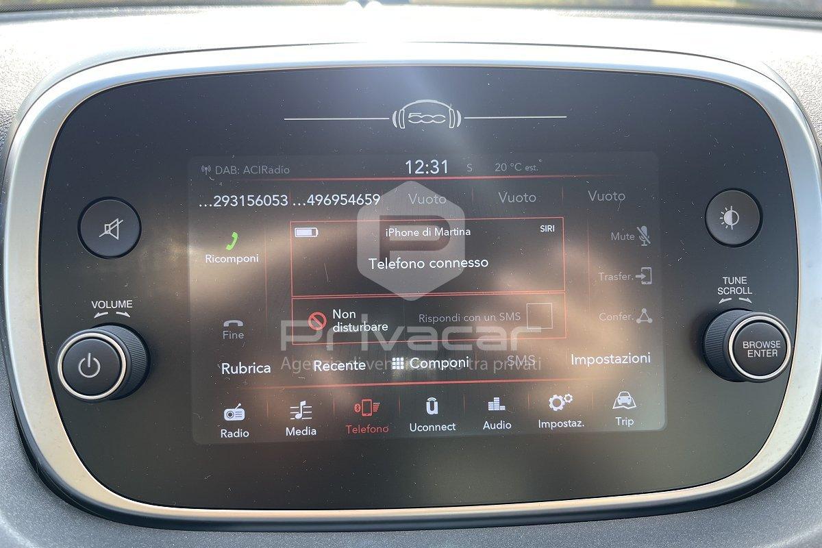 FIAT 500X 1.5 T4 Hybrid 130 CV DCT