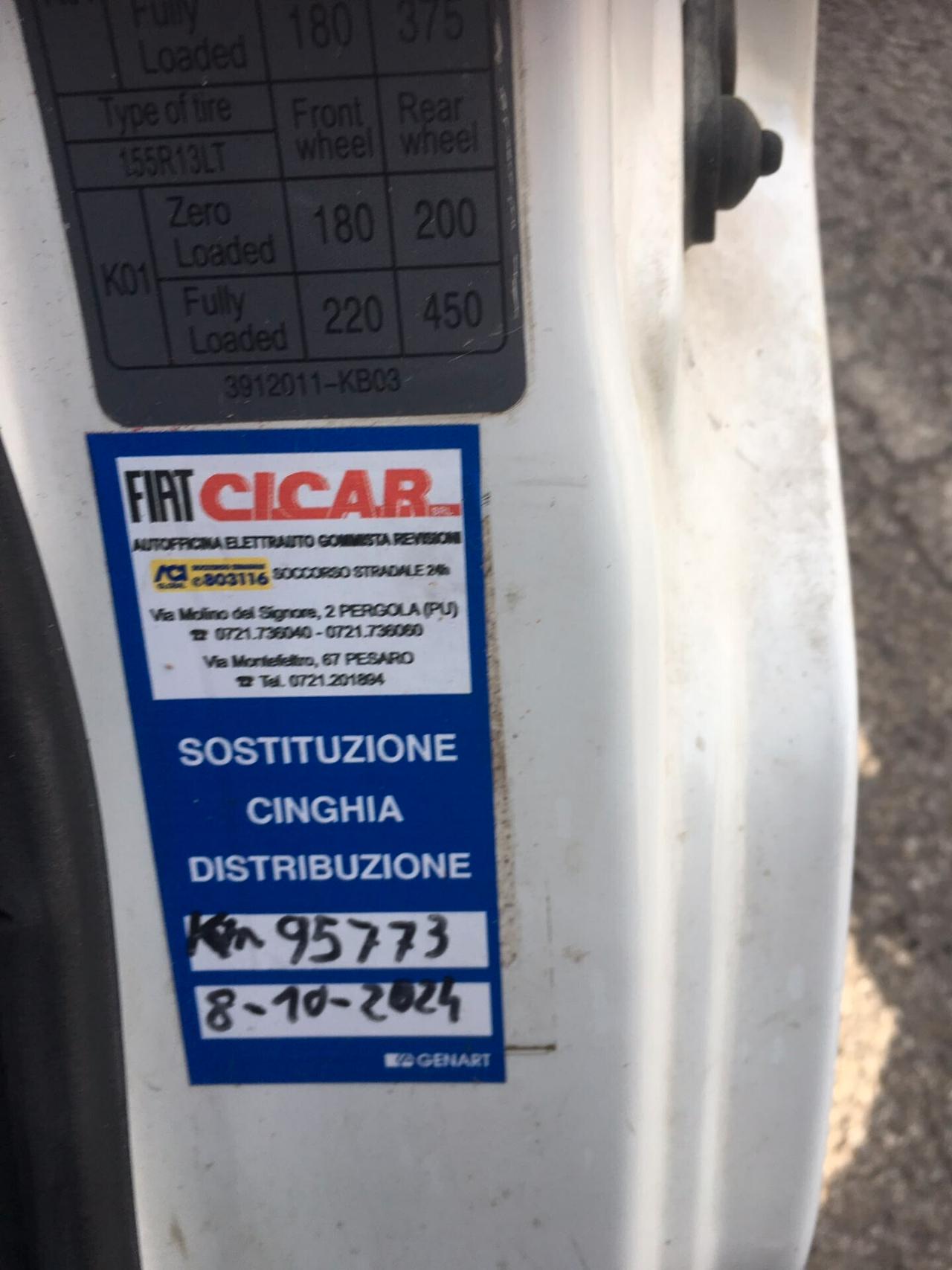 GIOTTI VITTORIA FURGONE CASSONE 4X4 benz.1.3 TRILATERALE km 102.052 certificati