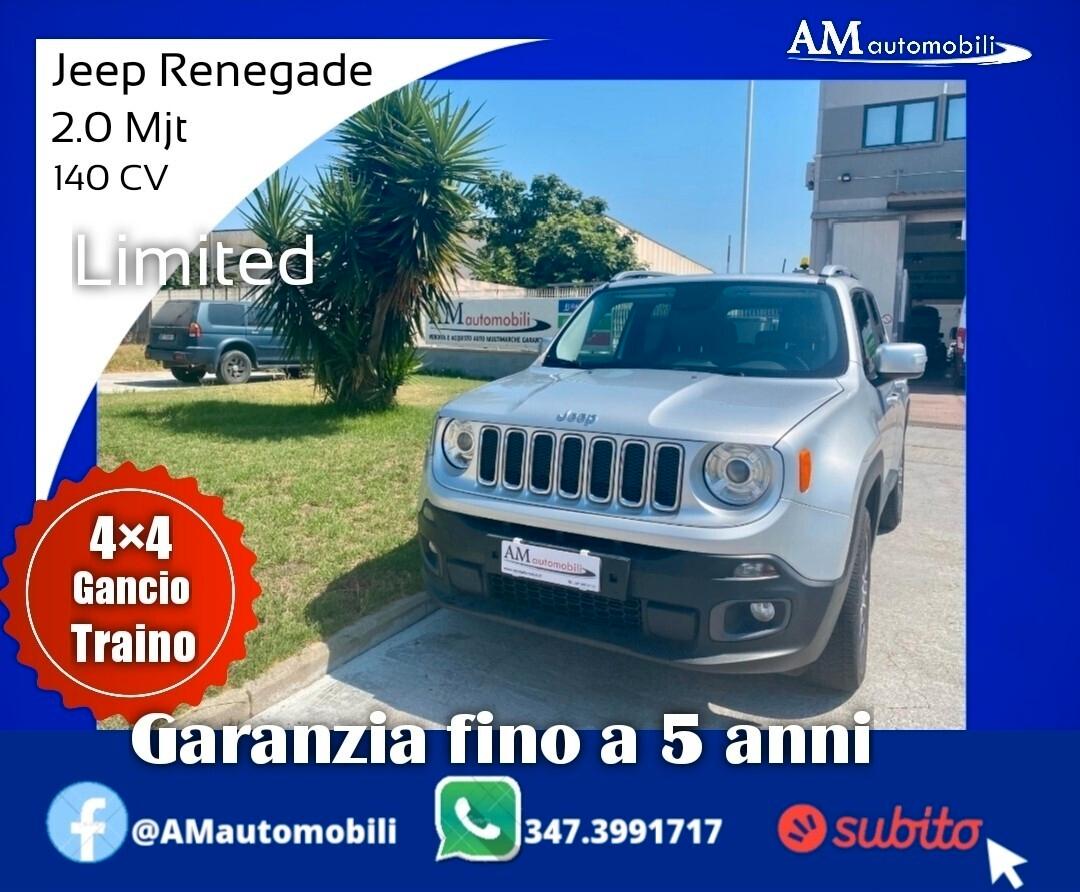 Jeep Renegade 2.0 Mjt 140 CV Limited *4x4 g. traino