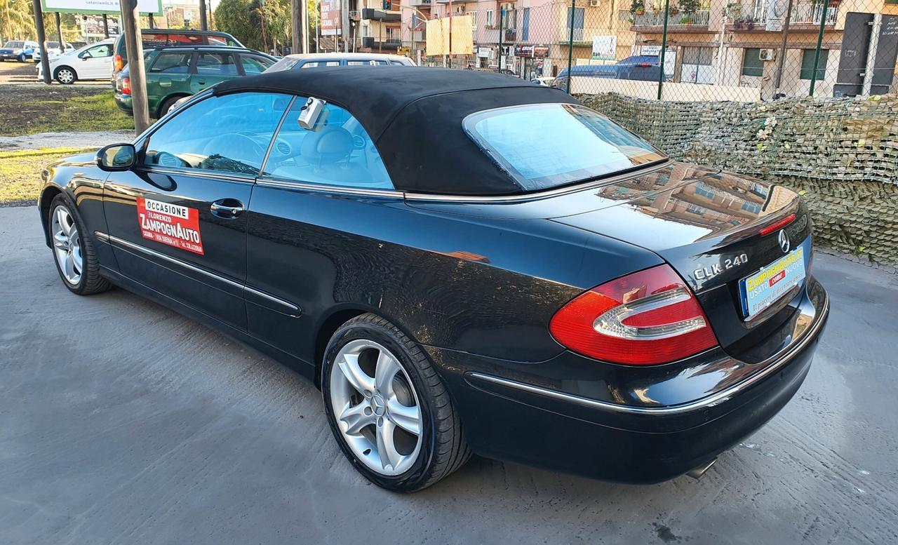 Mercedes-benz CLK 240 cat Cabrio Avantgarde GPL BIFUEL BOLLO 89€ ZAMPOGNAUTO CT