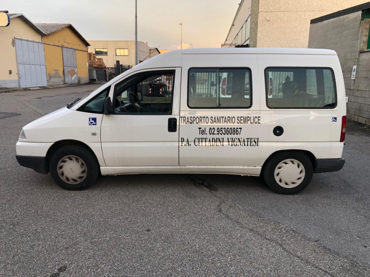 FIAT SCUDO TRASPORTO PERSONE- disabile - uso proprio