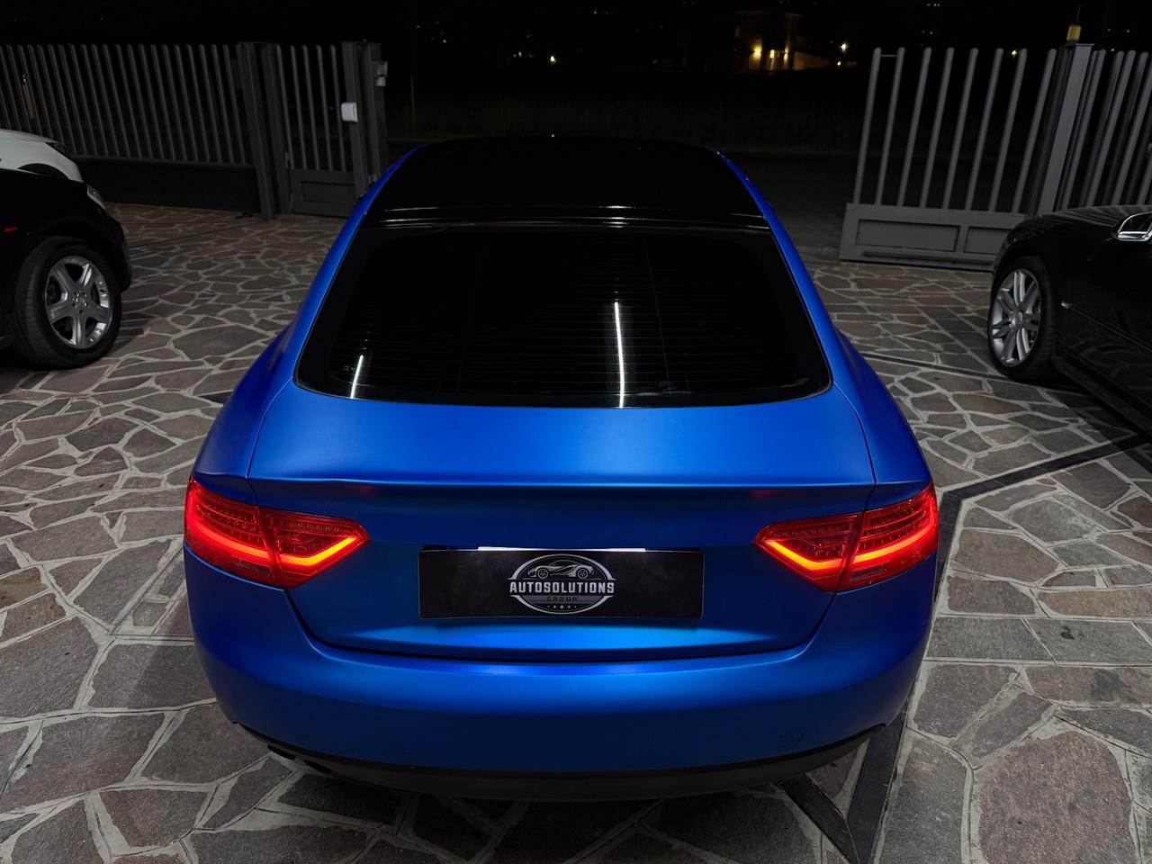Audi A5 Sportback 2.0 tdi 177cv s-tronic Wraping Blu Opaco