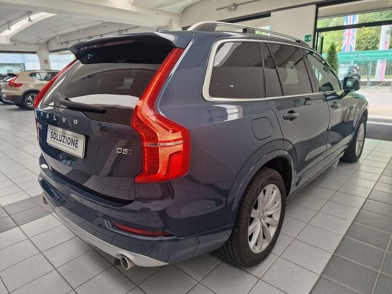 Volvo XC90 D5 AWD Geartronic 7 posti Momentum Euro 6 D-Temp