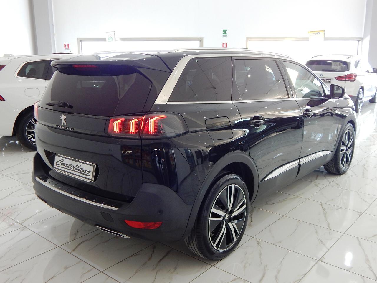 Peugeot 5008 1.5 bluehdi GT Pack 7 Posti EAT8 TETTO-NAVI-PELLE-PARK