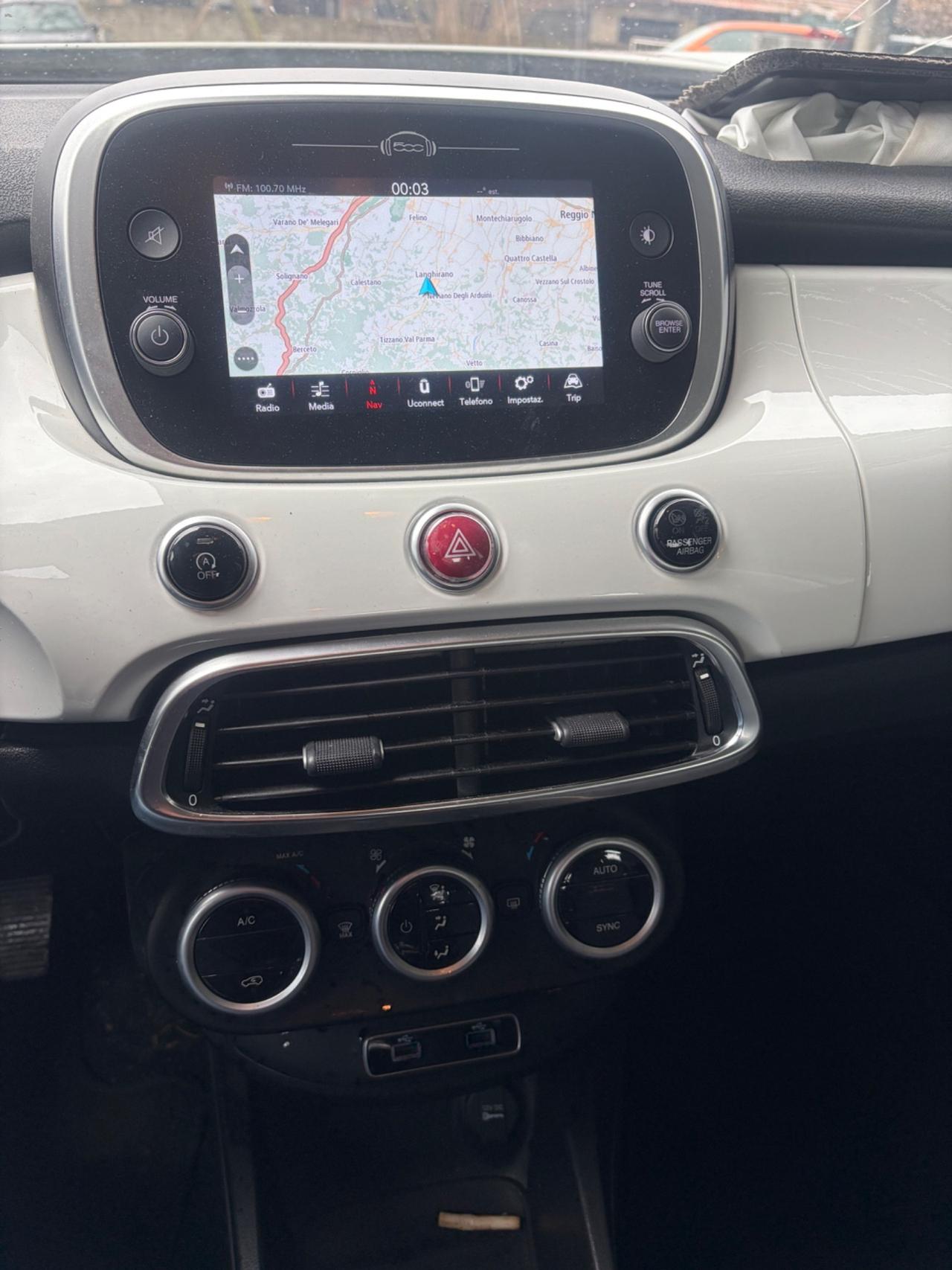 Fiat 500X 1.3 MultiJet 95 CV Cross 40MILA KM INCIDENTATA