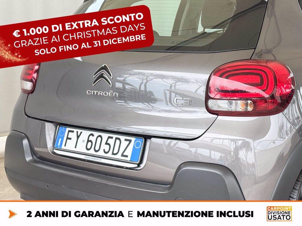 CITROEN C3 1.2 puretech feel s&s 83cv neopatentati my18 del 2019