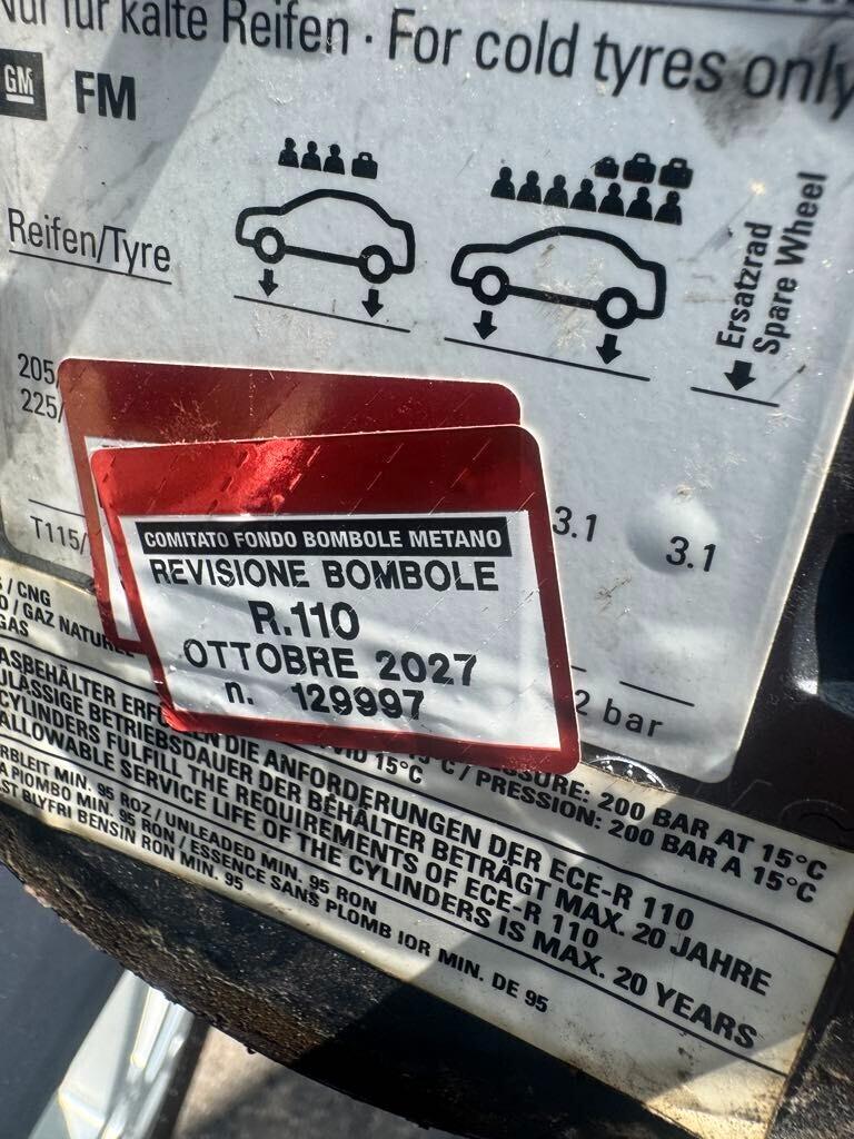 Opel Zafira 1.6 16V ecoM 7POSTE 150CV Turbo Cosmo