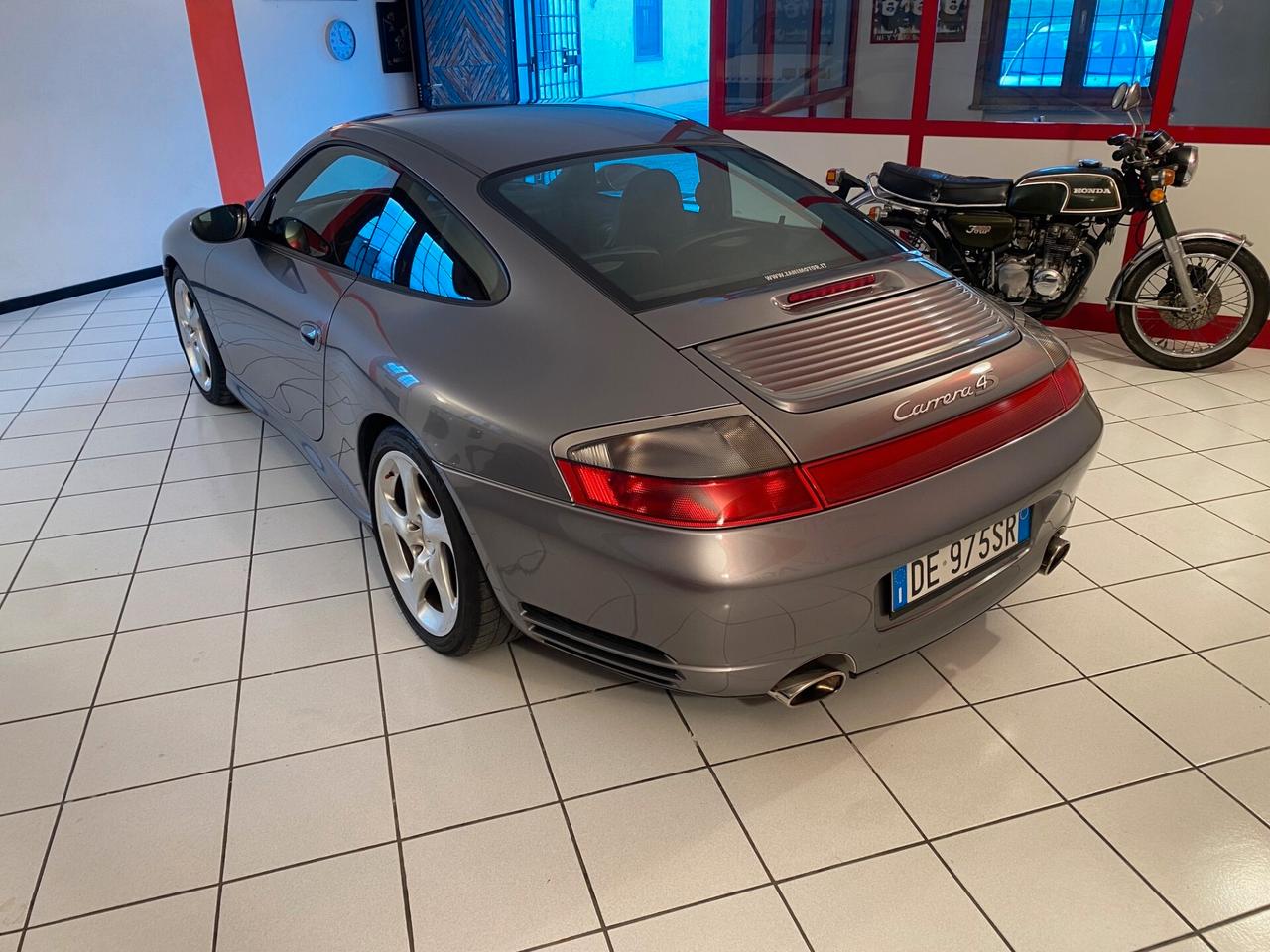 Porsche 911 996 Carrera 4S Coupé MANUALE SERVICE BOOK PELLE SOFT