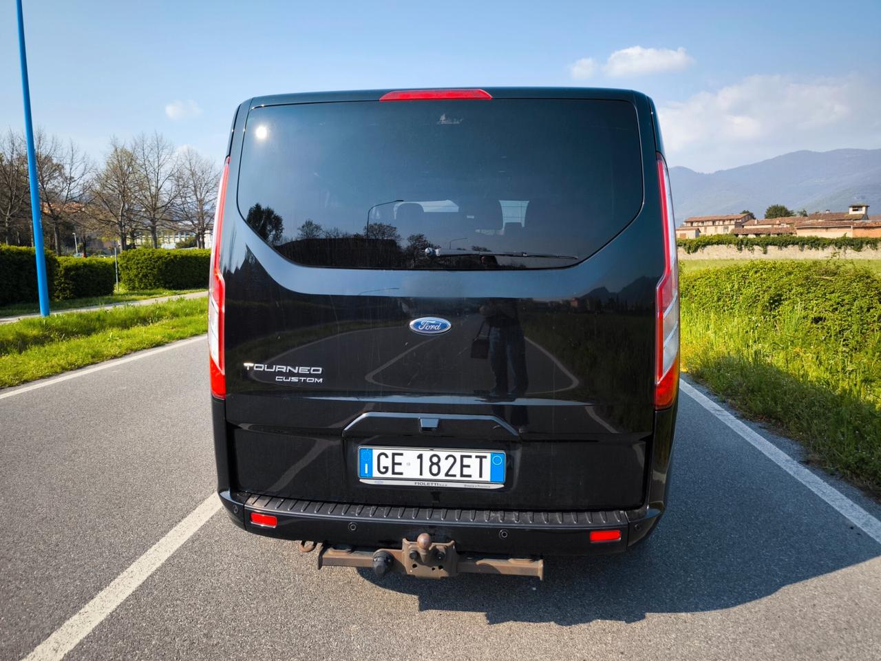 FORD TOURNEO CUSTOM TDCI-TITANIUM-9 POSTI-2021-GANCIO TRAINO