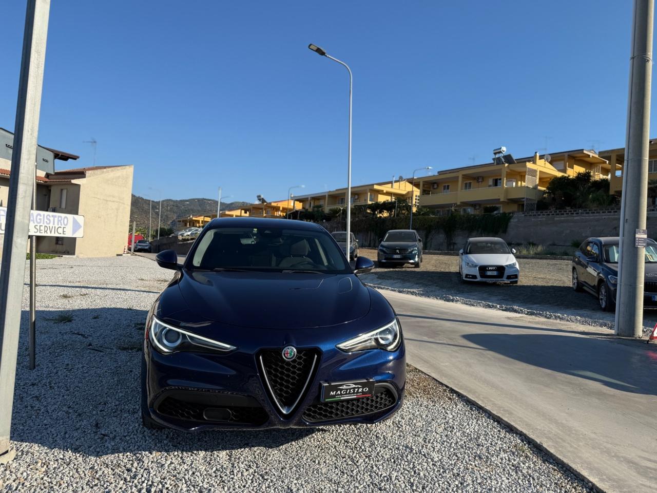 Alfa Romeo STELVIO 2.2 TD 160CV AT8 Blu Montecarlo