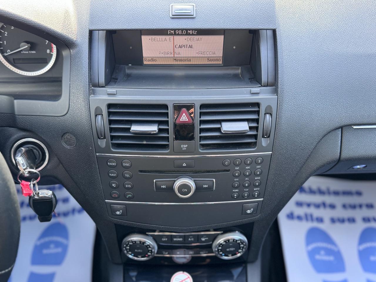 Mercedes c180 Kompressor Benzina 156cv Manuale 2008